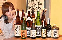 お酒の種類も豊富!!