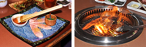 常陸牛カルビの中から特上カルビ四天王のひとつその名も「吟」(ギン)